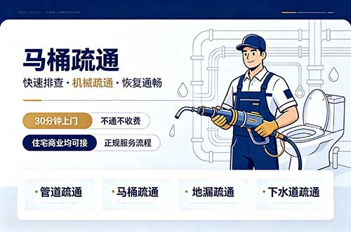 偃师马桶疏通