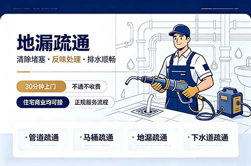 偃师地漏疏通