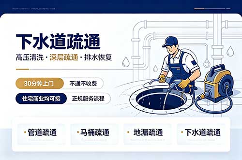 偃师下水道疏通